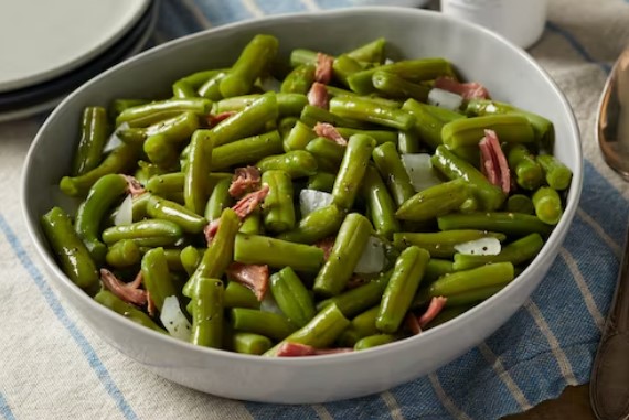 Bob Evans Family Size Green Beans with Ham