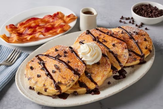 Bob Evans Double Chocolate Hotcakes