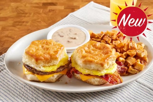 Bob Evans Farmhand Biscuit Sandwich Platter