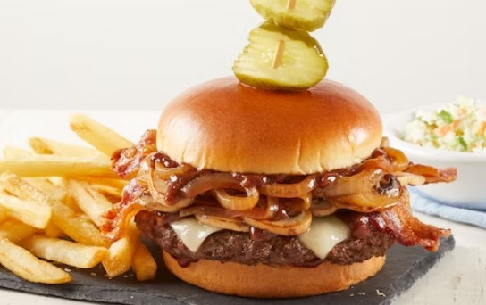 Bob Evans Steakhouse Burger