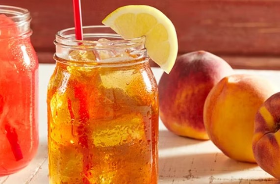 Bob Evans Peach Iced Tea