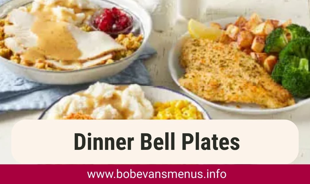 Bob Evans Dinner Bell Plates